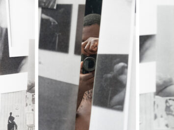 Person moves out of view in a dark area.