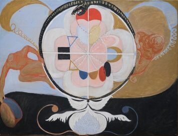 Hilma af Klint, Evolution, No. 13, Group VI, 1908.