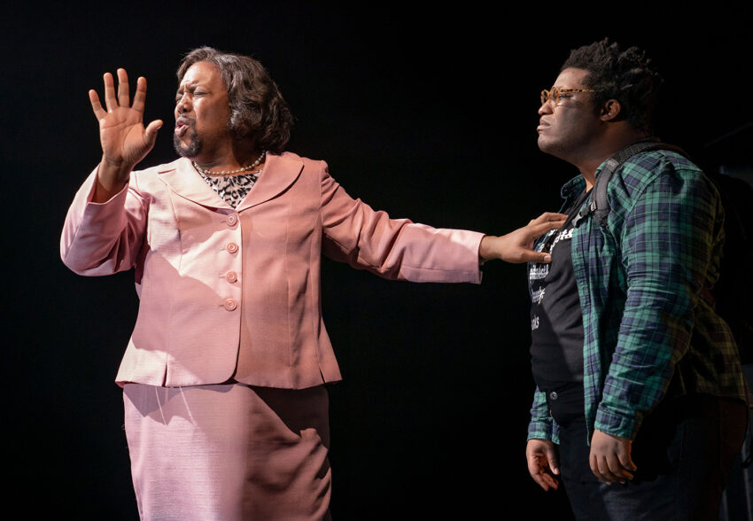 John-Andrew Morrison and Larry Owens in A Strange Loop.