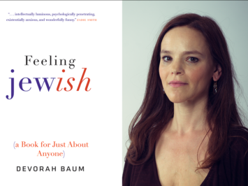 The cover of the book Feeling Jewish by Devorah Baum.
